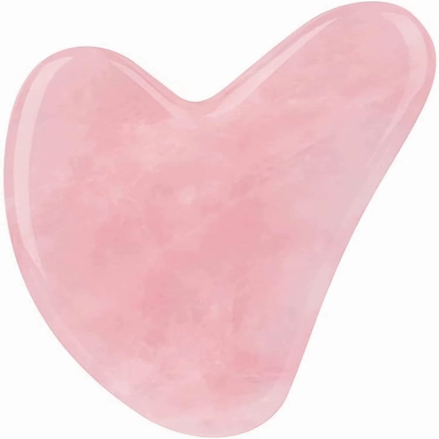 Upgrade Gua Sha Stainless Steel Tool for Face, Massage Scraper for Facial Skin Care (Metallic Luster)