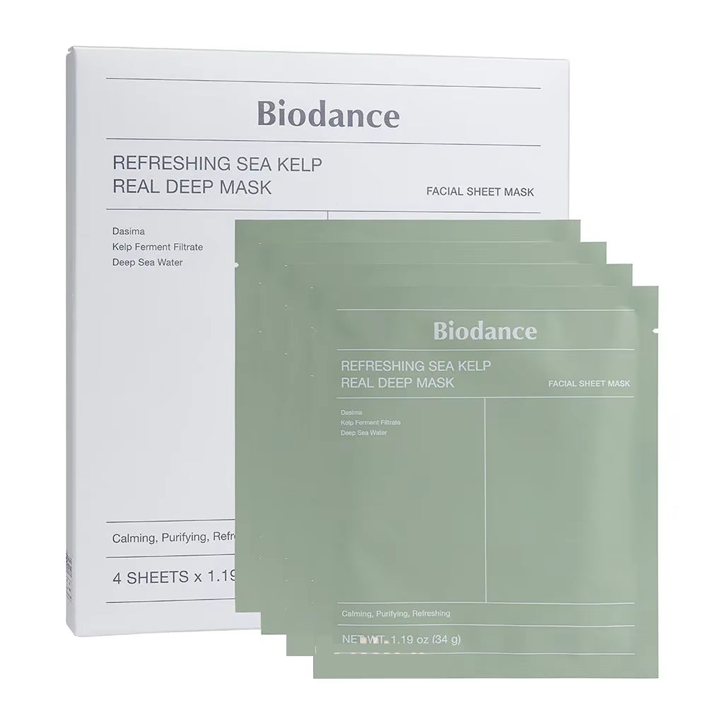 BIODANCE Bio-Collagen Real Deep Mask, Hydrating Overnight Hydrogel Mask, Pore Minimizing, Elasticity Improvement Korean Skincare