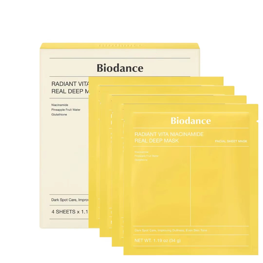 BIODANCE Bio-Collagen Real Deep Mask, Hydrating Overnight Hydrogel Mask, Pore Minimizing, Elasticity Improvement Korean Skincare